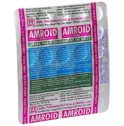amroid tablet 30's